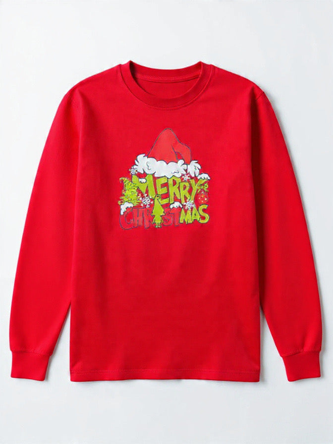 MERRY CHRISTMAS EDITION long sleeve shirt🎄💚 (ON SALE)