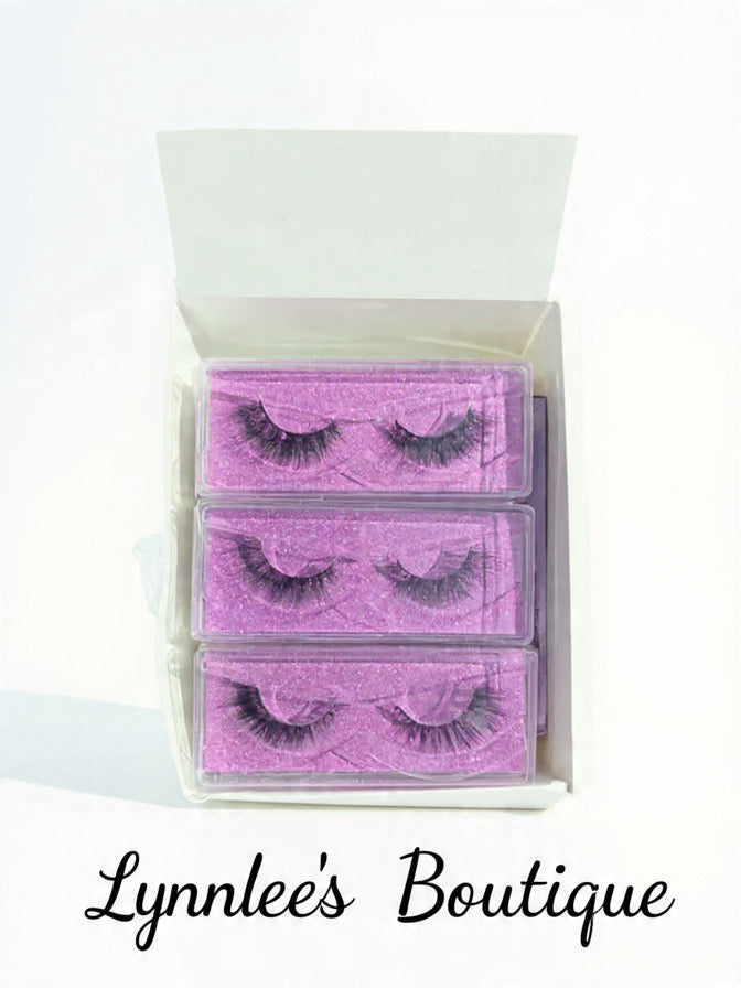 Mixed Lash Curled Length Strip Lashes