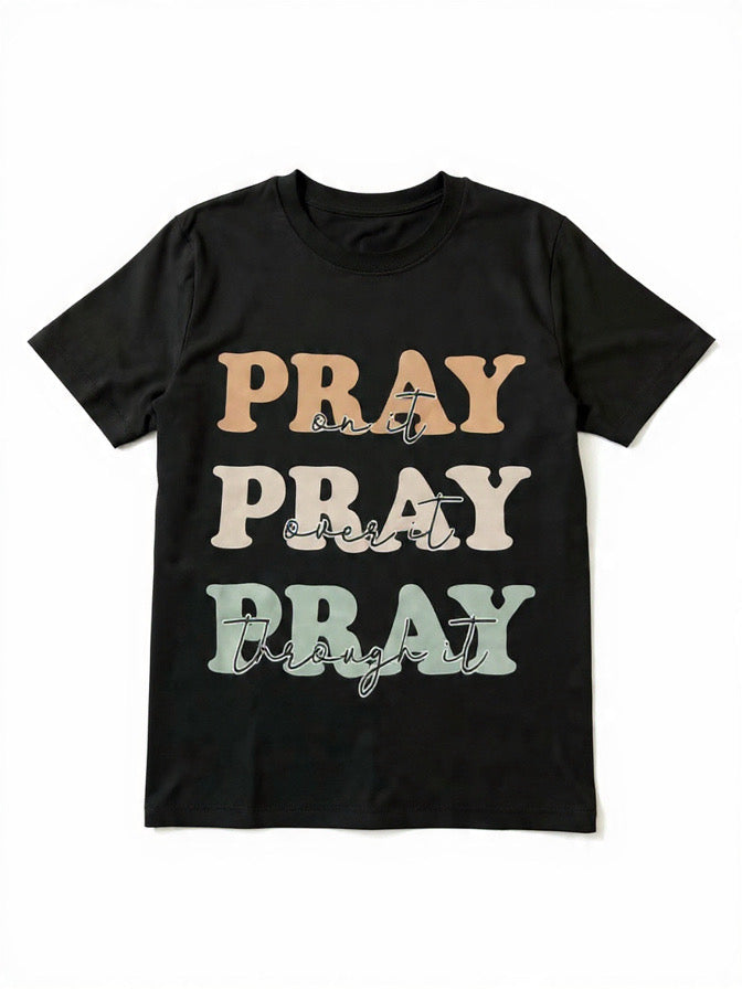 PRAY Religious T-shirt