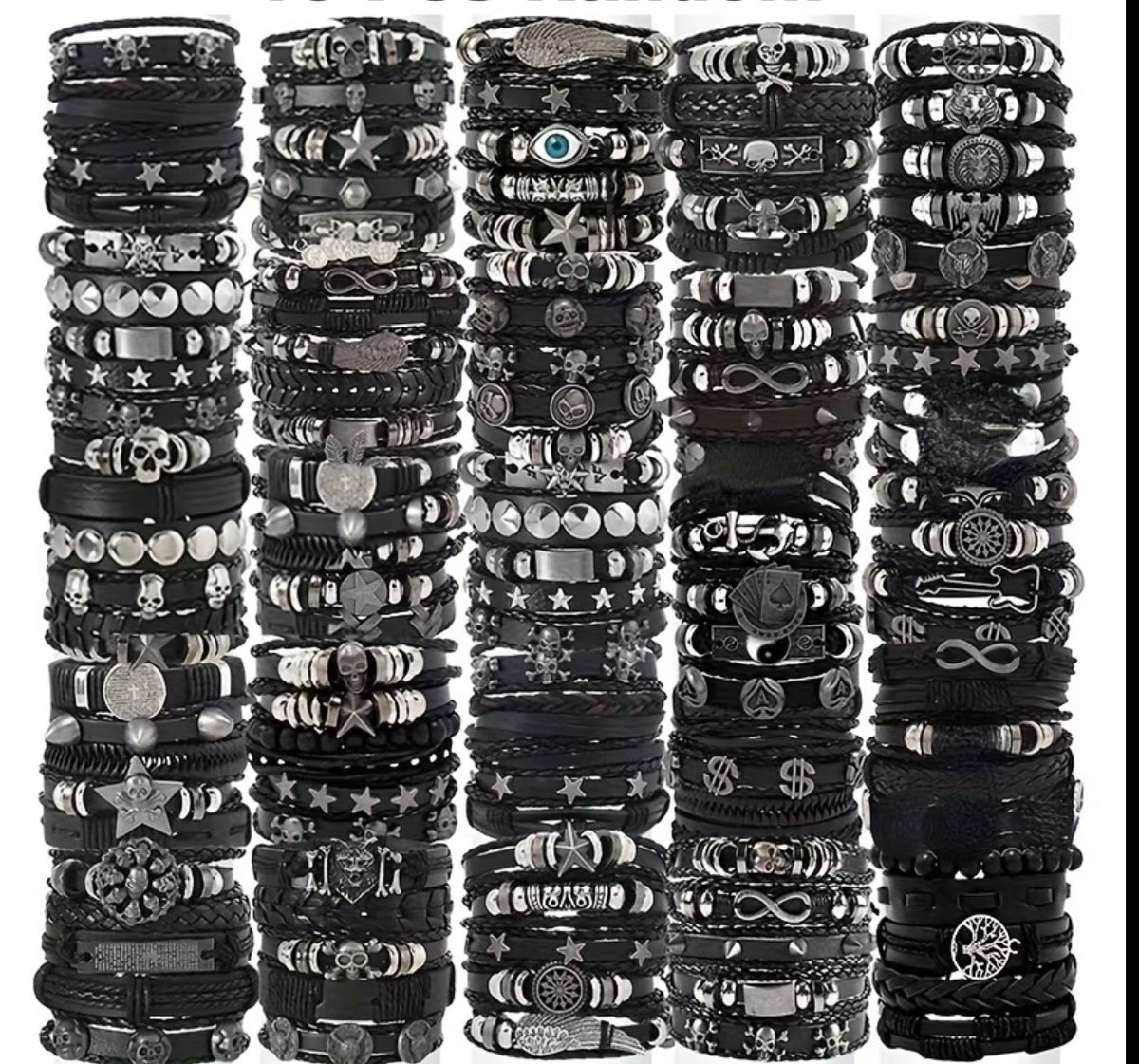 Luxury Men’s Multi-Layer Statement Bracelet Collection